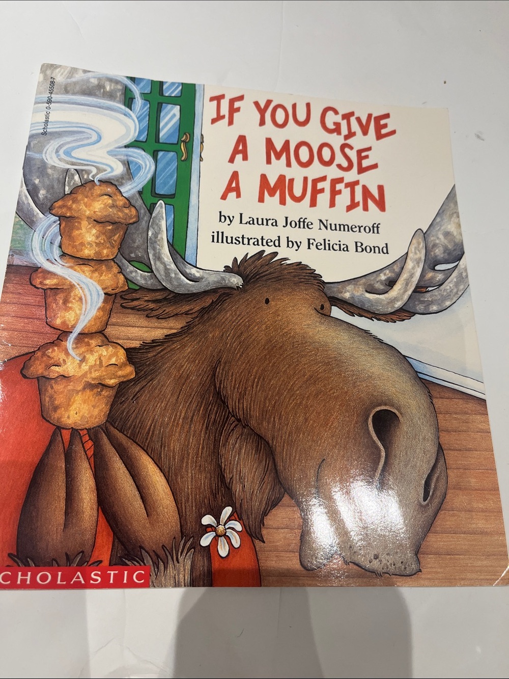 Scholastic If You Give a Moose a Muffin paperback
